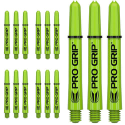 Target Darts 5 x Sets of Green Pro Grip Shaft Medium - 15 in Total?