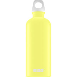 SIGG - Aluminium Water Bottle - Traveller Ultra Lemon - Climate Neutral Certified - Suitable For Carbonated Beverages - Leakproof - Lightweight - BPA