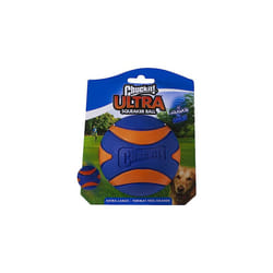 ChuckIt! Ultra Squeaker Ball Dog Toy, Durable High Bounce Floating Rubber Squeaky Dog Ball, Launcher Compatible Toy For Dogs, 1 Pack, X-Large