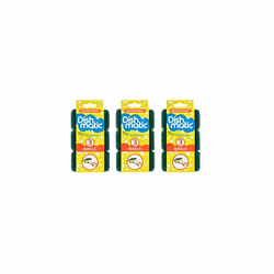12 x Dishmatic Heavv Duty Green Refills