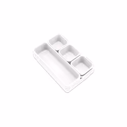 Addis 8pcs Interlocking Drawer Organiser Plastic Storage Trays Dividers for Kitchen Office Desk Make-Up Clothing Jewellery Cr ...