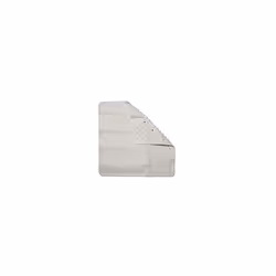 Croydex AG183622 Hygiene 'N' Clean Anti-Bacterial Slip-Resistant Natural Rubber Suction Shower Mat, 53 x 53 cm, White