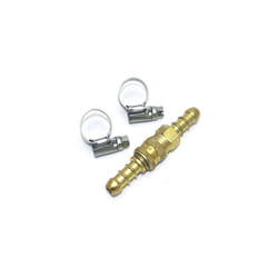 continental/1stserie Inline Quick Release Fitting Coupling for 8mm propane/butane gas + 2 Clips