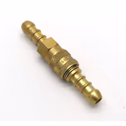 continental/1stserie Inline Quick Release Fitting Coupling for 8mm propane/butane gas + 2 Clips