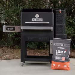 Masterbuilt MB20091621 Natural Reusable Lump Charcoal for BBQ, Smoking, Grilling. 16lbs , Black