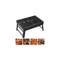 AGM Charcoal Barbecue, Portable Foldable BBQ Grill, Table Charcoal BBQ for Picnic, Travel, Garden, Camping-M Size