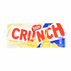 NESTLE CRUNCH WHITE Chocolate & CRISPED RICE - 8 x 100 gr Pack
