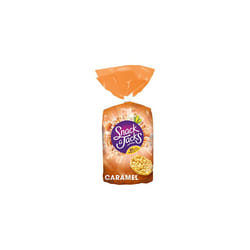 Snack a Jacks Caramel flavor Rice and Corn Cakes, 159 g (Pack of 8)