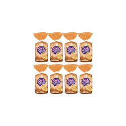 Snack a Jacks Caramel flavor Rice and Corn Cakes, 159 g (Pack of 8)
