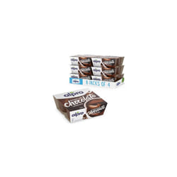 Alpro Dark Chocolate, Plant-Based & Soya Dessert Alternative, Vegan & Dairy Free, 4x125g (Pack of 6)