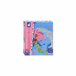 Janod - Dolphins and Mermaids Mosaics Set - Les Ateliers Du Calme - Children?s Creative Leisure Kit - Develops Fine Motor Ski ...
