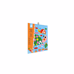 Janod - From 3 years old - Creative Kit - Animal Mosaics - Les Ateliers du Calme - Creative Leisure - Dexterity and Concentra ...
