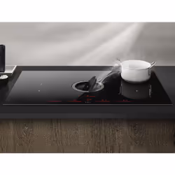 Elica NikolaTesla Switch BL/A/83 Black Built-in 83 cm Zone induction hob 4 zone(s) Built-in hood - Additional view 6