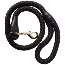 Ancol Nylon Super-Sized Rope Lead Black, 1.07 m Length by Extra Thick 20 mm Width