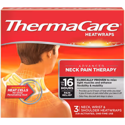 HEAT WRAP NECK/SHOULDER (3 PACK)