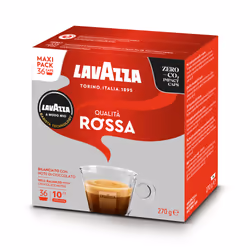 Lavazza A Modo Mio Qualita Rossa, Coffee capsule, Espresso, A Modo Mio, 36 cups, 10/13, Multicolour
