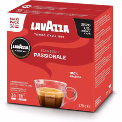 A Modo Mio Espresso Passionale Coffee Capsules (Pack of 3, Total 108 Pods)