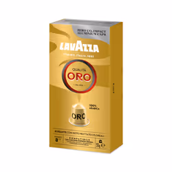 Lavazza Qualità Oro, Coffee capsule, Espresso, Medium roast, Nespresso, 10 cups, 8/13