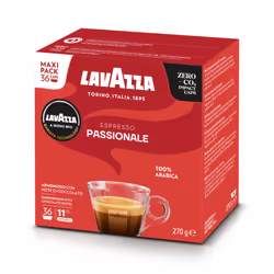 Lavazza Passionale, Coffee capsule, Coffee, Dark roast, A Modo Mio, 36 cups, 11/13