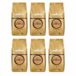 6 x 1kg Lavazza Qualita Oro Coffee Beans Free UK Delivery