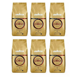 6 x 1kg Lavazza Qualita Oro Coffee Beans Free UK Delivery