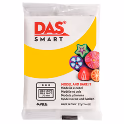 DAS 321004 Smart Oven-Bake Clay 57g (2x 28.5g) Warm Yellow
