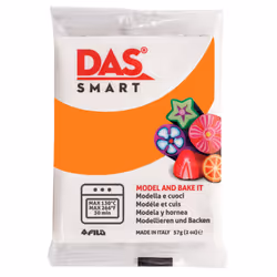 DAS 321006 Smart Oven-Bake Clay 57g (2x 28.5g) Orange