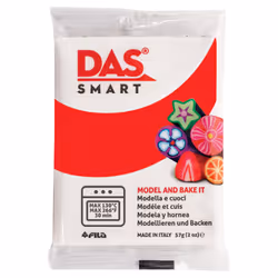DAS 321015 Smart Oven-Bake Clay 57g (2x 28.5g) Scarlet Red