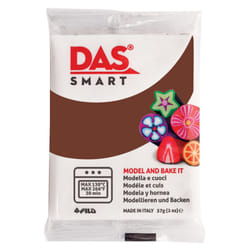 DAS 321028 Smart Oven-Bake Clay 57g (2x 28.5g) Chocolate