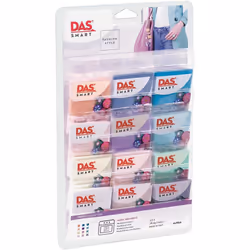 DAS Oven Hardening Modelling Clay, PVC Based, Pastel, 31 x 18,5 x 3 cm