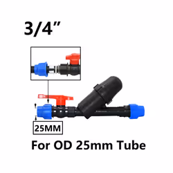 3/4" 1" 1.25",1.5",2" 120 Mesh Screen Filter Garden Drip Irrigation System - 3I4 inch Kit