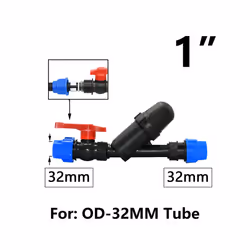 3/4" 1" 1.25",1.5",2" 120 Mesh Screen Filter Garden Drip Irrigation System - 1 inch Kit