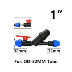 3/4" 1" 1.25",1.5",2" 120 Mesh Screen Filter Garden Drip Irrigation System - 1 inch Kit