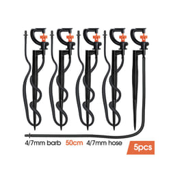 5pcs 360 Rotating Micro Watering Irrigation Sprinkler Sprayer with 21cm - Dx5pcs