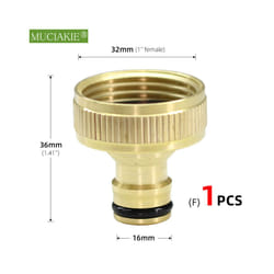 1/2'' 3/4'' 1'' Brass Tap Quick Connecter 16mm 20mm Copper Hose Coupling - Fx1pc
