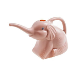 Cute Elephant Shape Watering Pot Plastic Can Plant Outdoor Irrigation - Pink