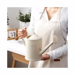 2L Long Mouth Watering Can Practical Flowers Gardening Tools Plant Sprinkler - Beige