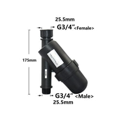 3/4" 1" 1.25",1.5",2" 120 Mesh Screen Filter Garden Drip Irrigation System - 3I4 TO 3I4