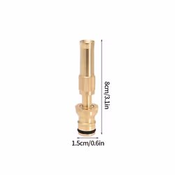 High Pressure Gun Hose Nozzle Direct Spray Sprinkler Water Gun Quick Connector - s2