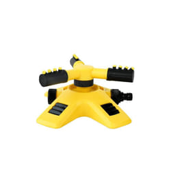 Upgrade Automatic Lawn Sprinkler 360 Degree Rotating Lawn Irrigation System - B-Yellow