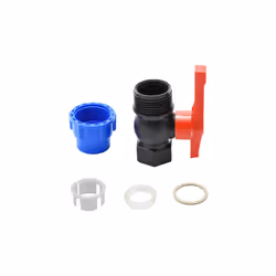 20/25/32/40/50mm PE Tube Quick Connector Elbow Tee Water Splitter Plastic - 2inch x 63mm