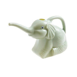 Cute Elephant Shape Watering Pot Plastic Can Plant Outdoor Irrigation - Green