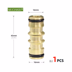 1/2'' 3/4'' 1'' Brass Tap Quick Connecter 16mm 20mm Copper Hose Coupling - Lx1pc