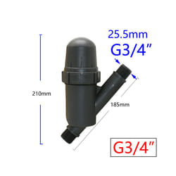 3/4" 1" 1.25",1.5",2" 120 Mesh Screen Filter Garden Drip Irrigation System - 3I4 inch