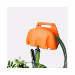 1pcs Wall Mounted Garden Irrigation Hose Pipe Hanger Plastic Rack Tap