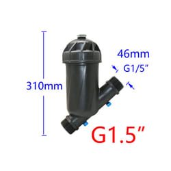 3/4" 1" 1.25",1.5",2" 120 Mesh Screen Filter Garden Drip Irrigation System - 1.5 inch