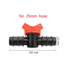 1/2inch  3/4inch  Garden tap valve for 16/20/25mm hose irrigation water - 25mm  hose