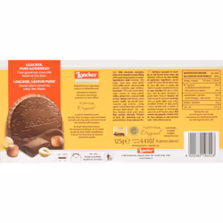 Loacker Tortina Milk Chocolate Covered Wafer Biscuit with Hazelnut Cream, 125g
