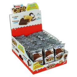 Cards Wafer Biscuit, Bulk Chocolate Gift Pack, Crispy Wafer with Creamy Milk and Cocoa Filling, Pack of 30 x 25.6g
