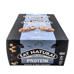 Protein Bars 12 x 40g- Peanut and dark chocolate, High Protein, Gluten-Free, Delicious Energy Boost